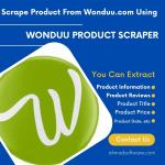 Dominate The E-Commerce Game With Wonduu Data Scraper