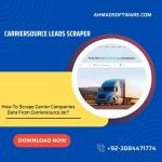 How To Scrape Transport Data From Carriersource.io